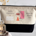 Kosmetiktasche „Seife, Shampoo & Chaos“ – Beauty Bag