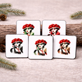Untersetzer „Black Forest Collection“ – Schwarzwald Design aus Holz/Kork – einzeln oder als Set erhältlich