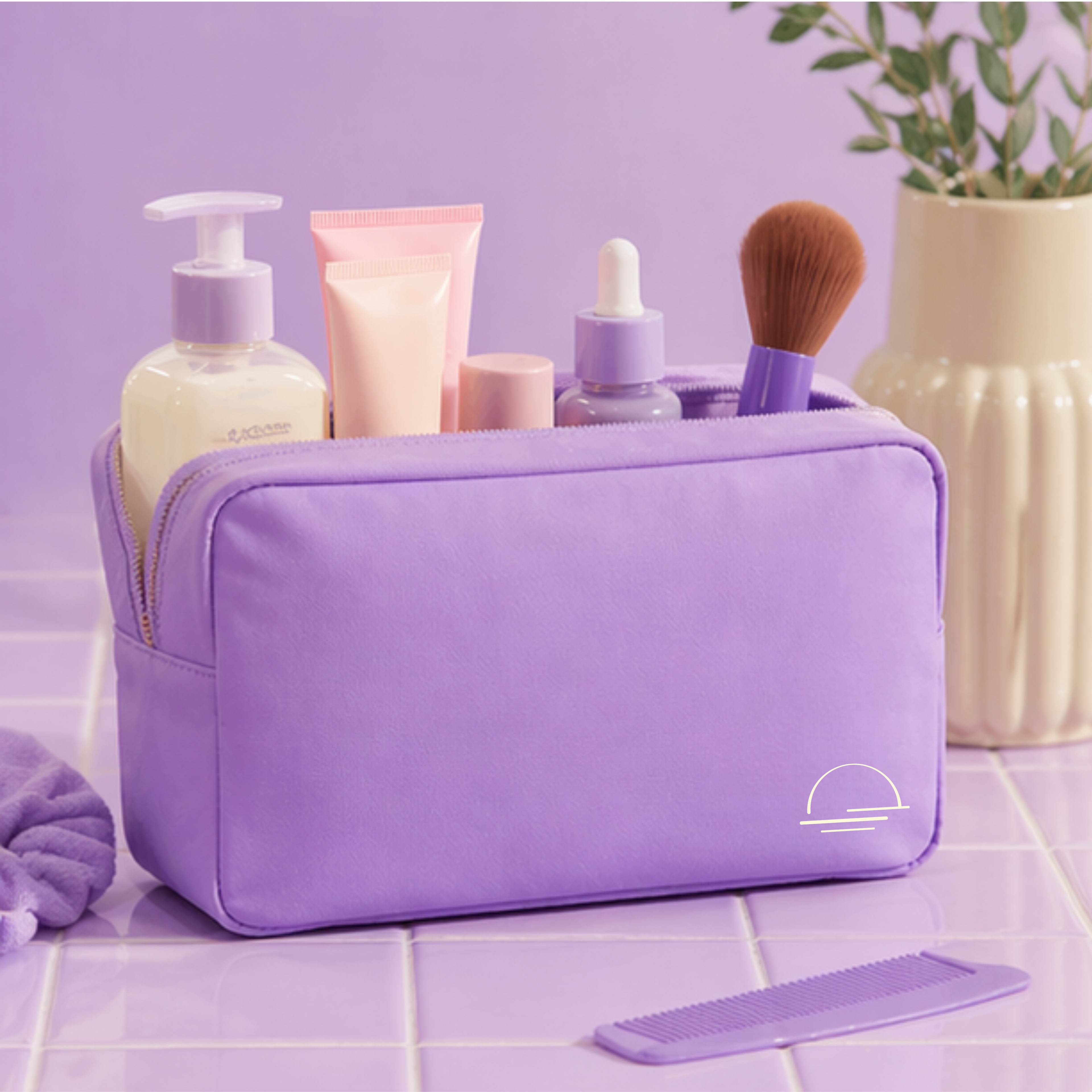 Accessoire Case Pop Collection – Kosmetikbeutel, Clutch & Strandtasche aus recyceltem Polyester