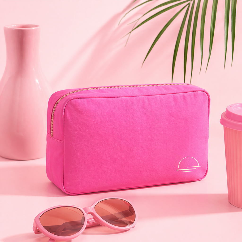 Accessoire Case Pop Collection – Kosmetikbeutel, Clutch & Strandtasche aus recyceltem Polyester