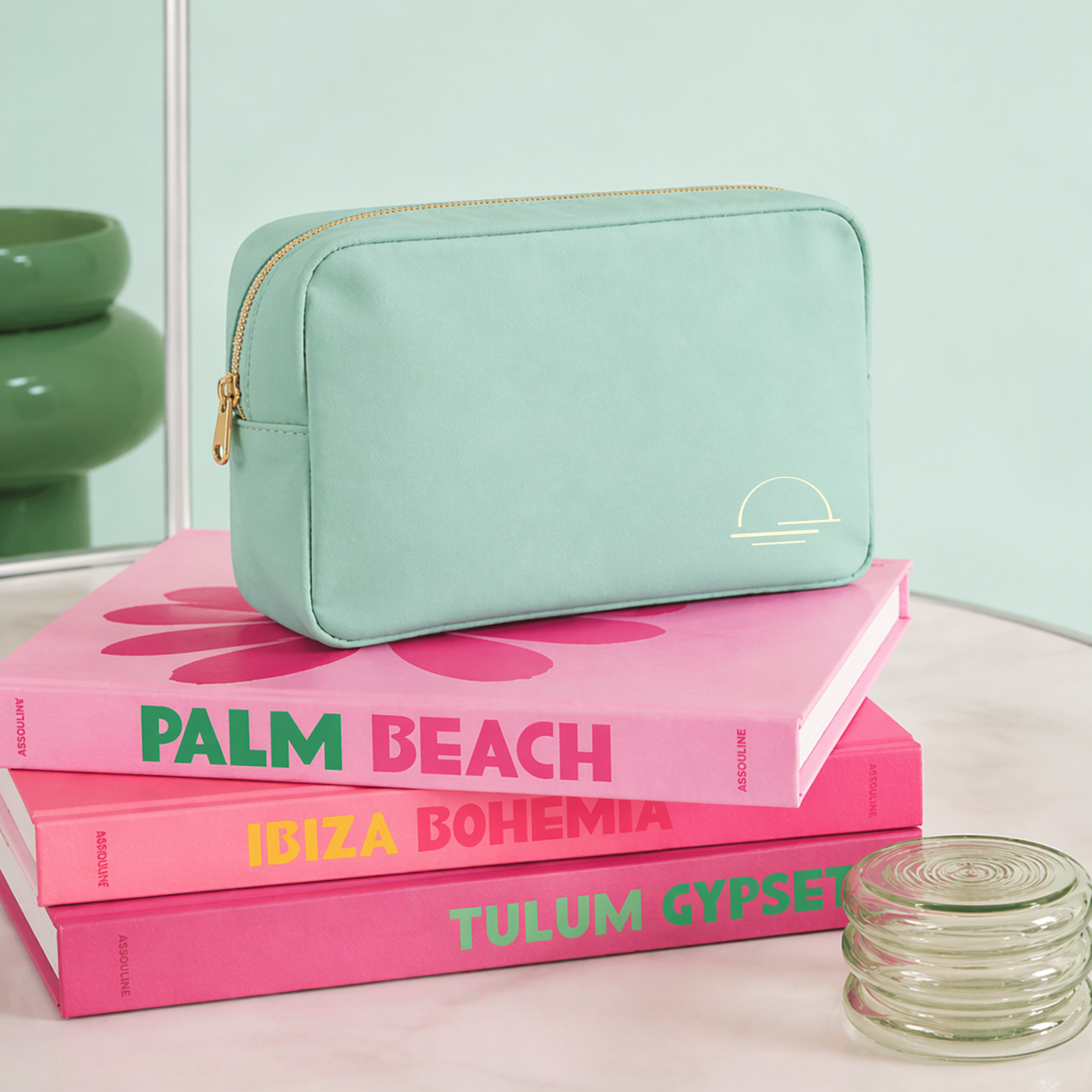 Accessoire Case Pop Collection – Kosmetikbeutel, Clutch & Strandtasche aus recyceltem Polyester