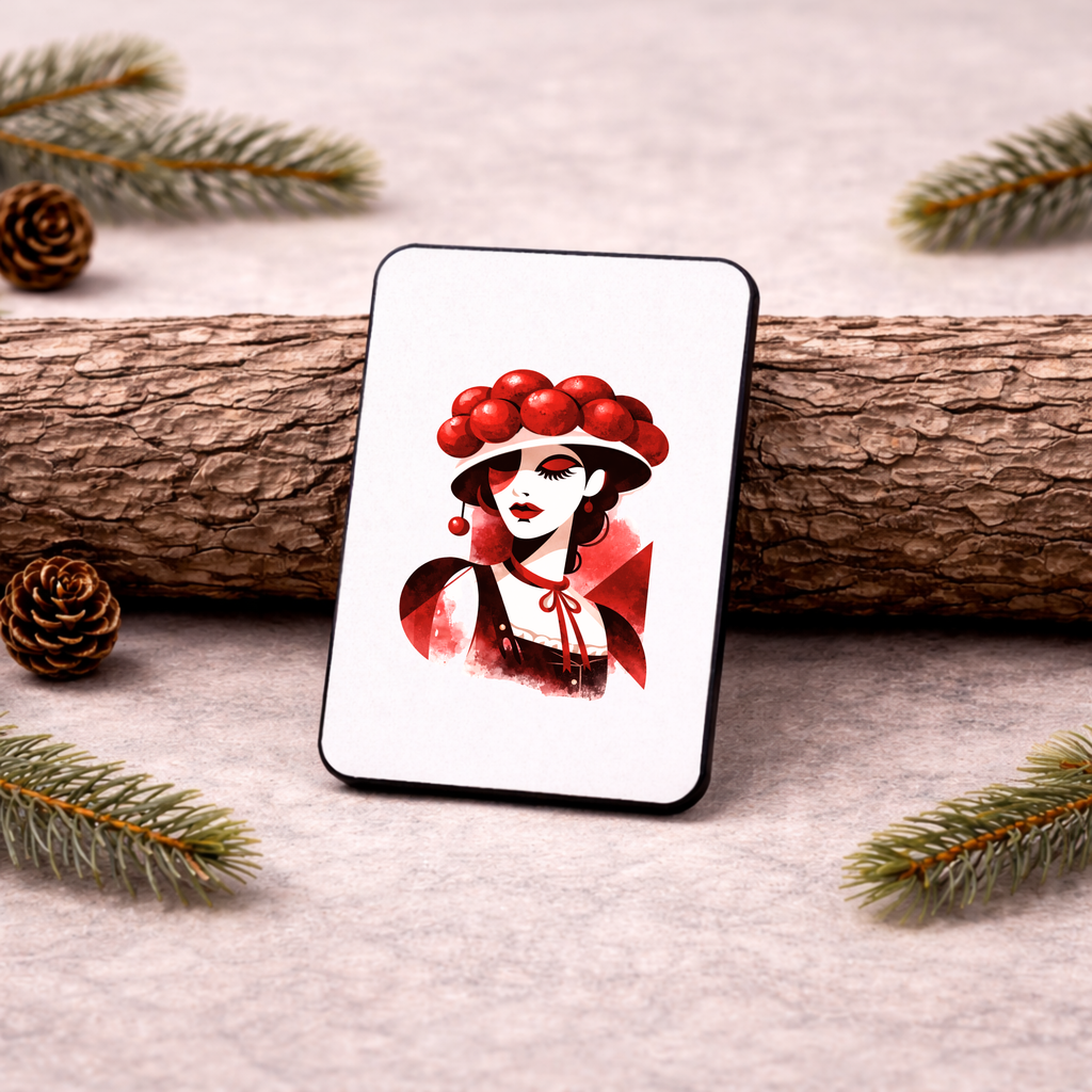 Magnete „Black Forest Collection“ – Schwarzwald Design aus Holz – einzeln oder als Set erhältlich