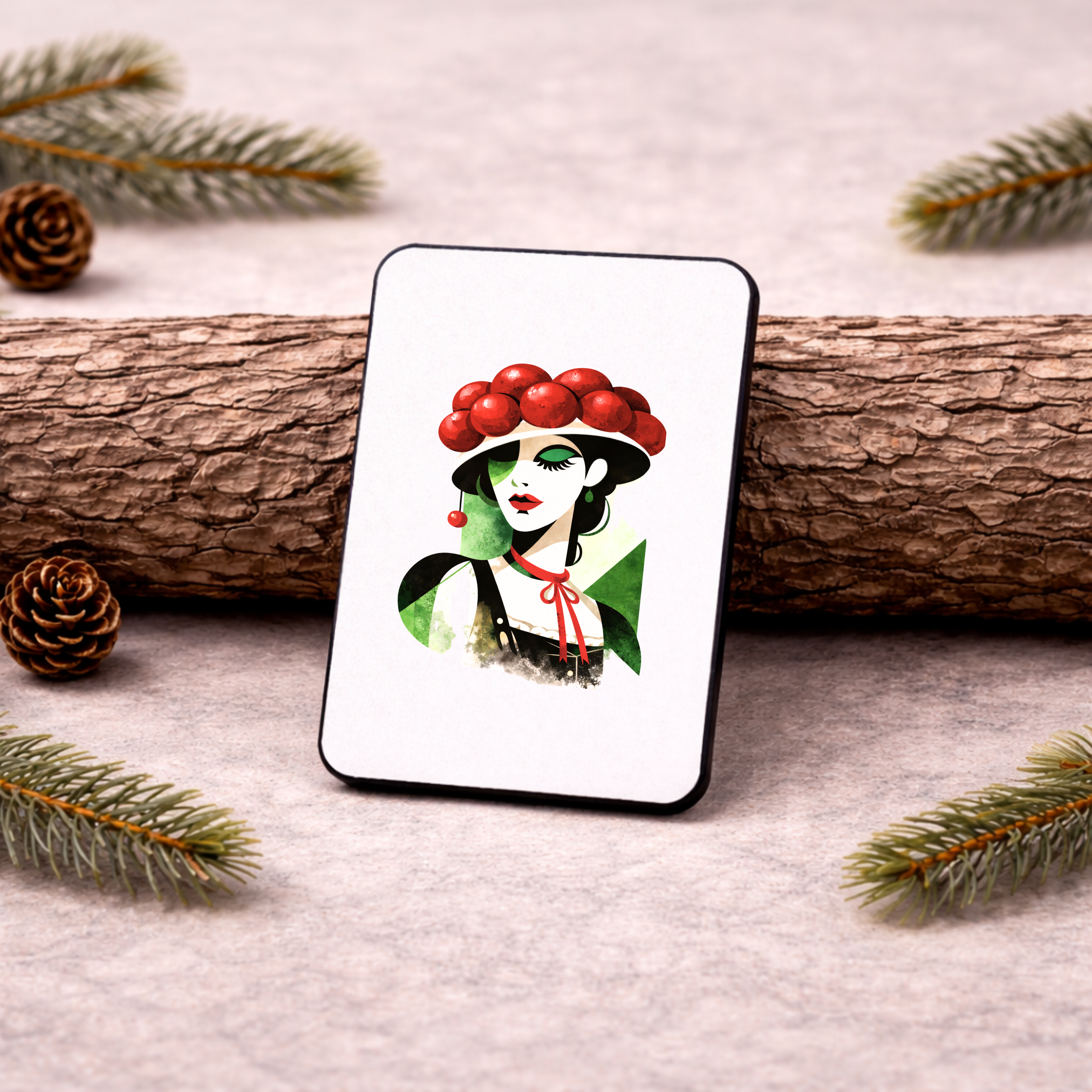 Magnete „Black Forest Collection“ – Schwarzwald Design aus Holz – einzeln oder als Set erhältlich