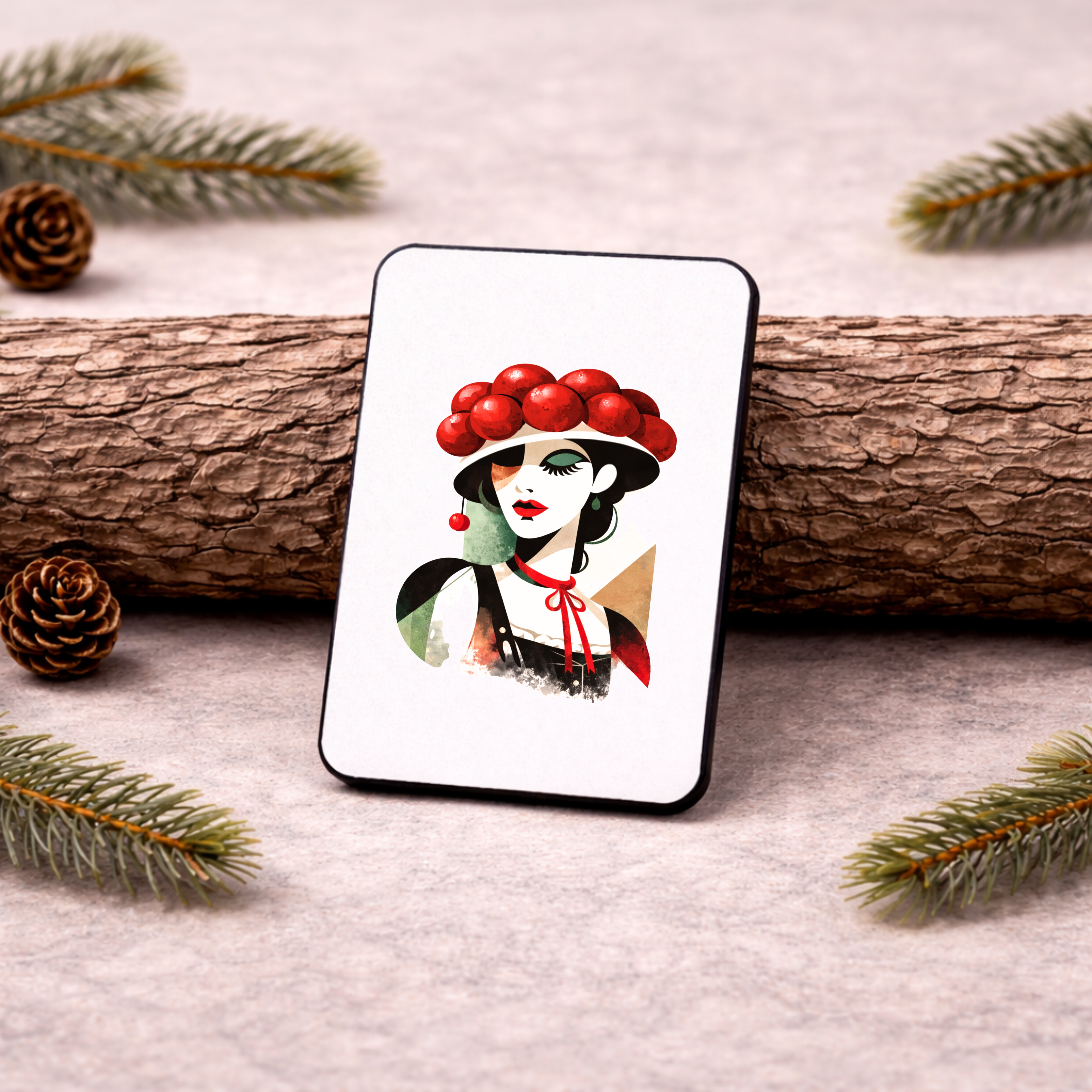 Magnete „Black Forest Collection“ – Schwarzwald Design aus Holz – einzeln oder als Set erhältlich