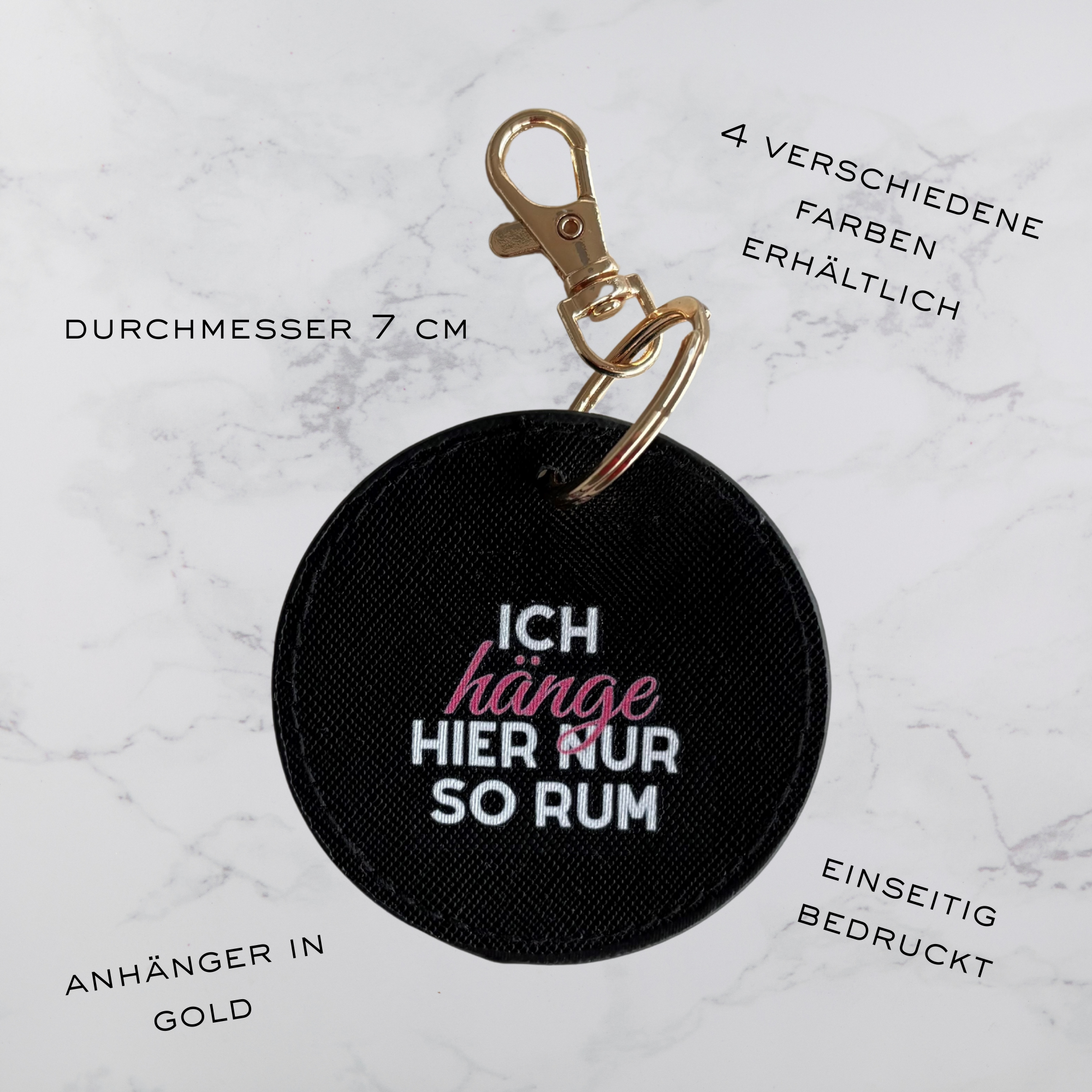 Schlüsselanhänger - ich hänge hier nur so rum