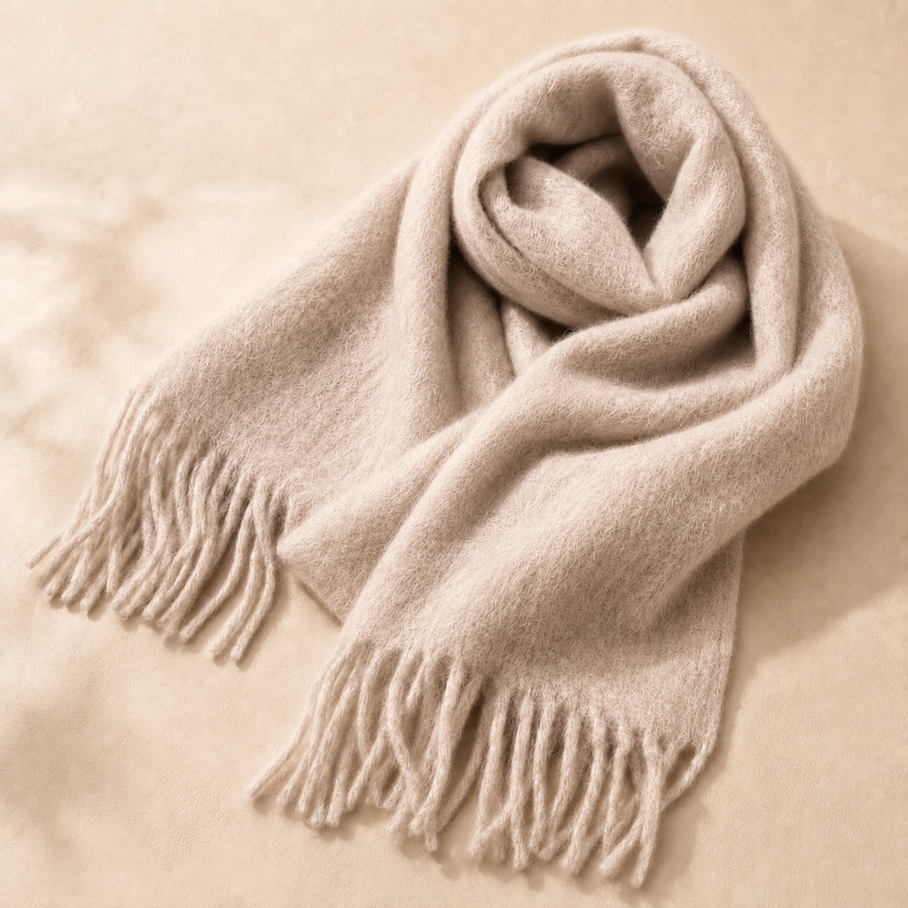 Soul Collection Schal „Slow Living“ - Kuscheliger Winterschal aus recyceltem Polyester