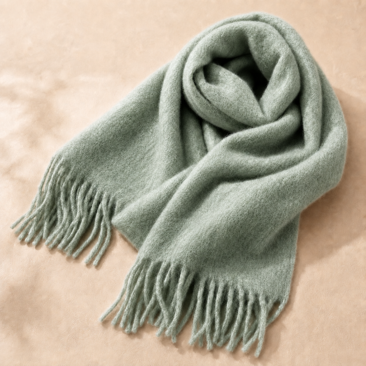 Soul Collection Schal „Slow Living“ - Kuscheliger Winterschal aus recyceltem Polyester