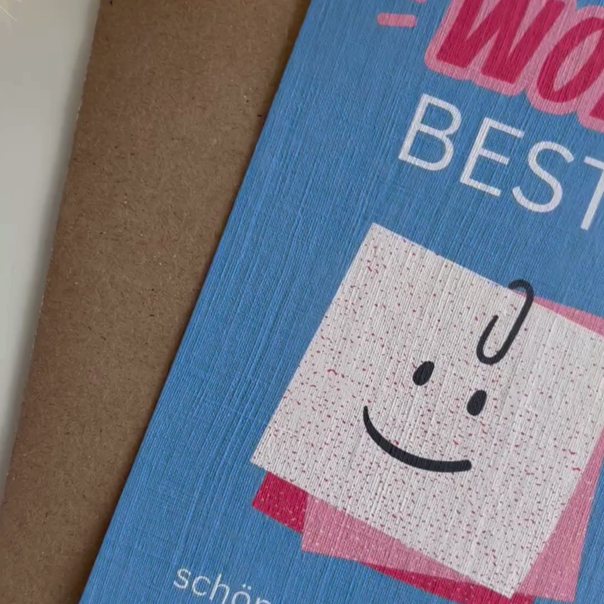 Grußkarte – Work Bestie