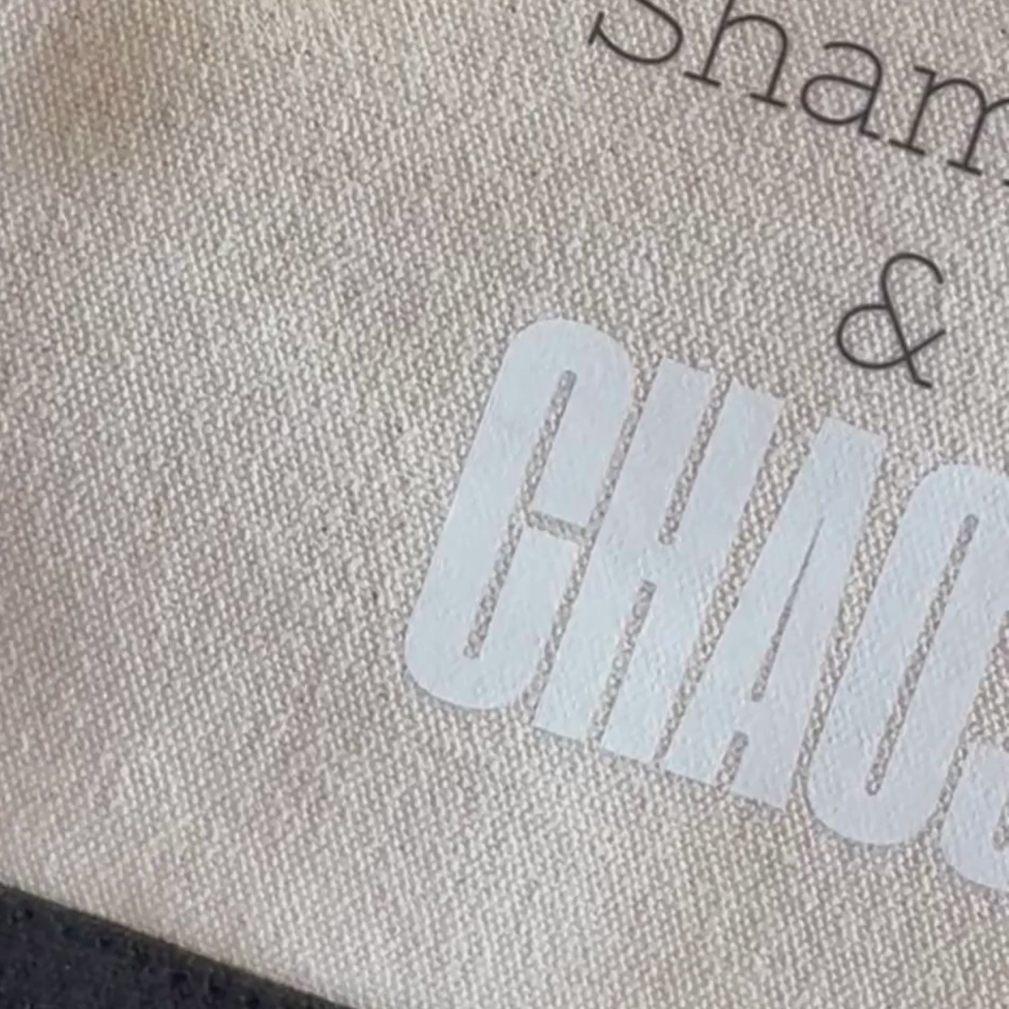 Kosmetiktasche „Seife, Shampoo & Chaos“ – Beauty Bag