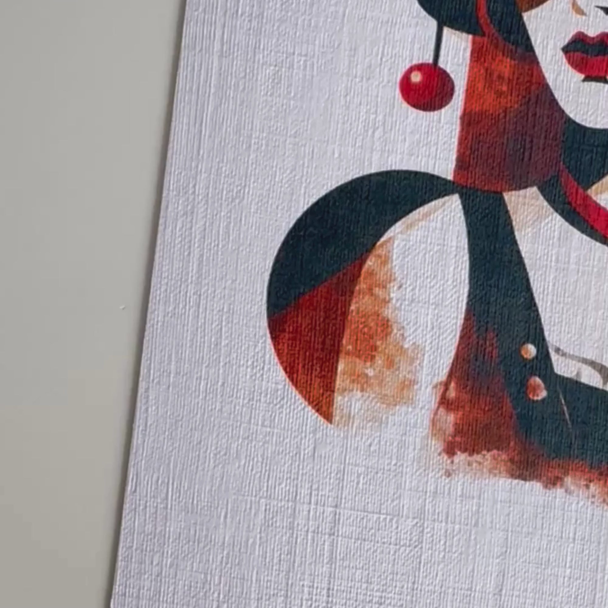 Leinen Grußkarte „Wurzelwerk“ – Black Forest Collection – stilvolle Schwarzwald Kunstkarte inkl. Umschlag