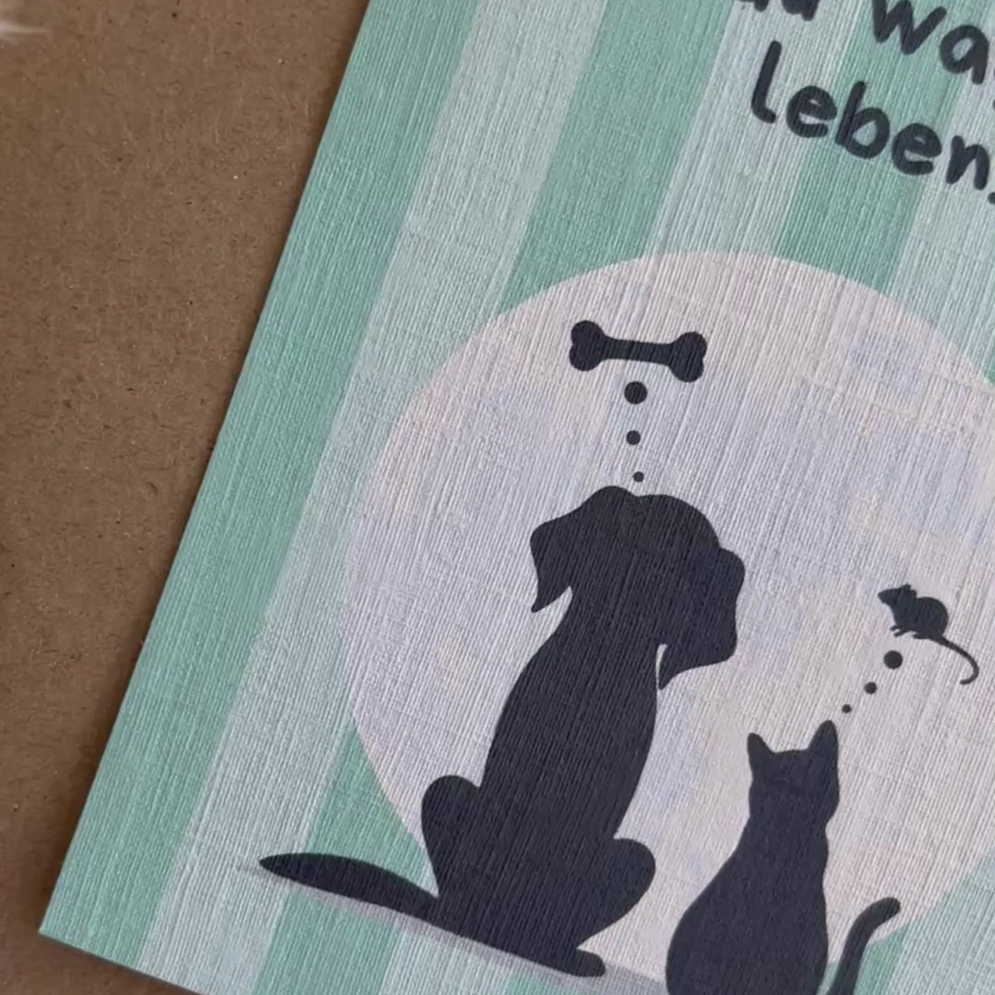 Grußkarte – Träume